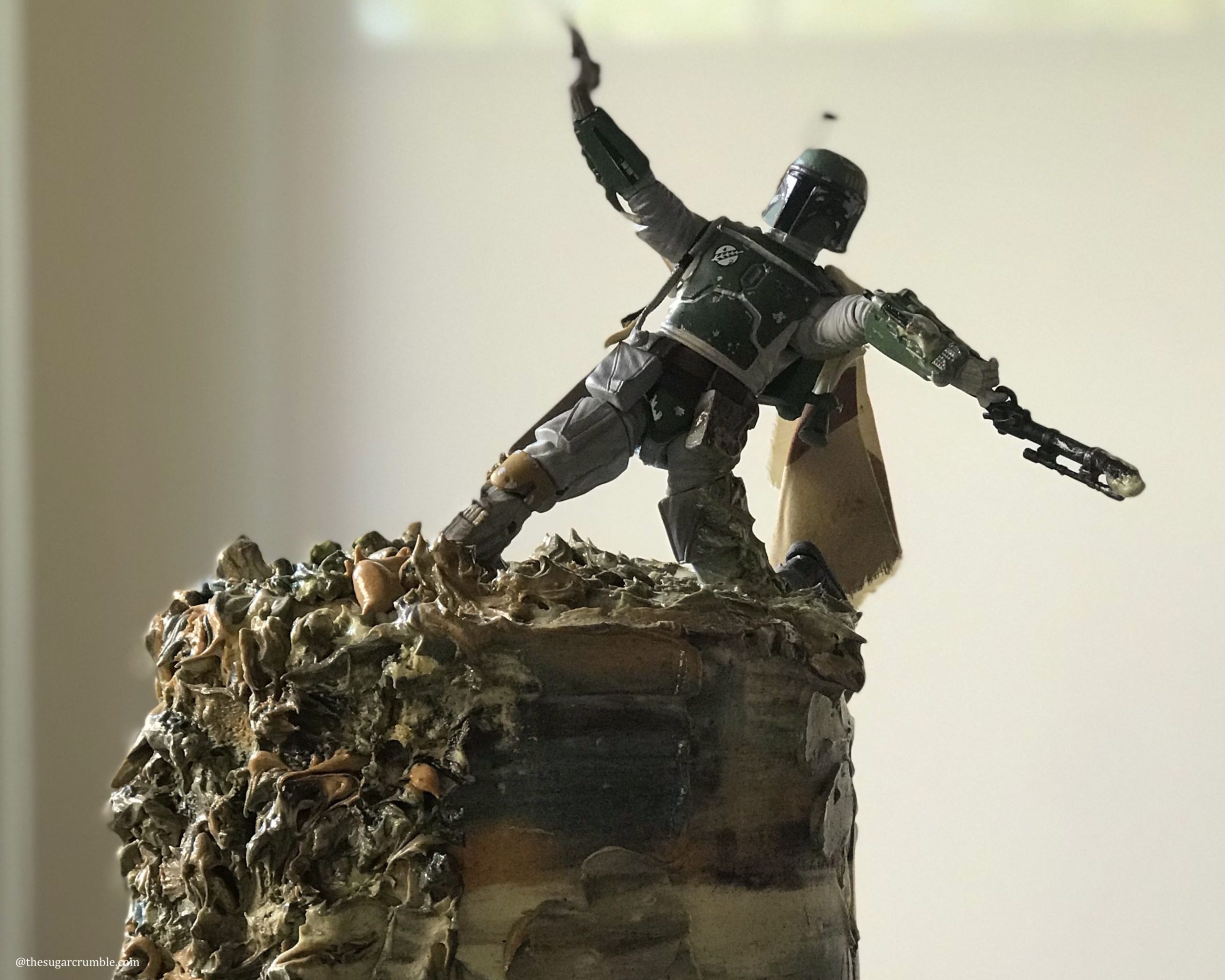 Boba Fett Cake Thesugarcrumble A Family Food Blog Adventure 