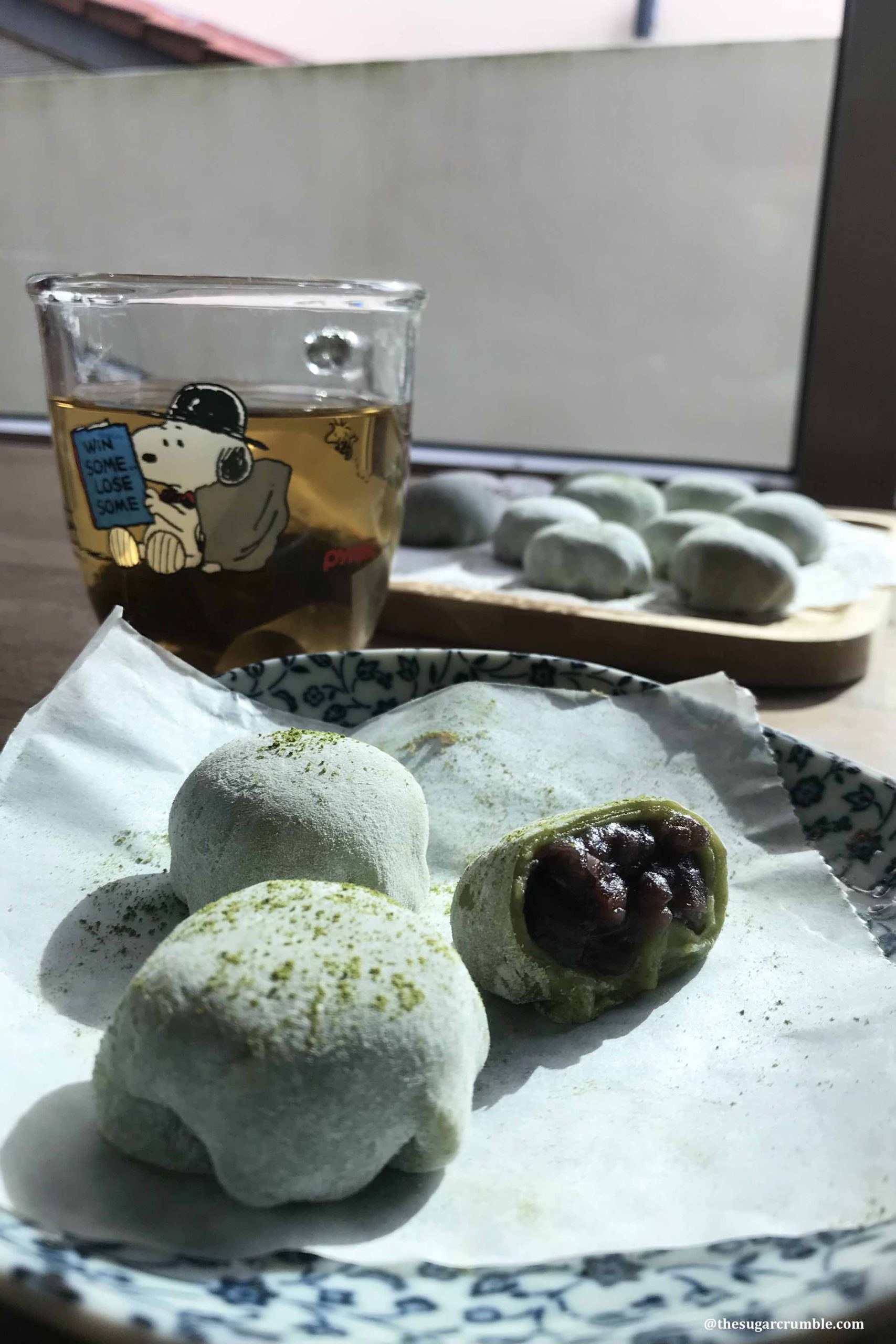 Green Tea Mochi (Video) 抹茶大福 • Just One Cookbook
