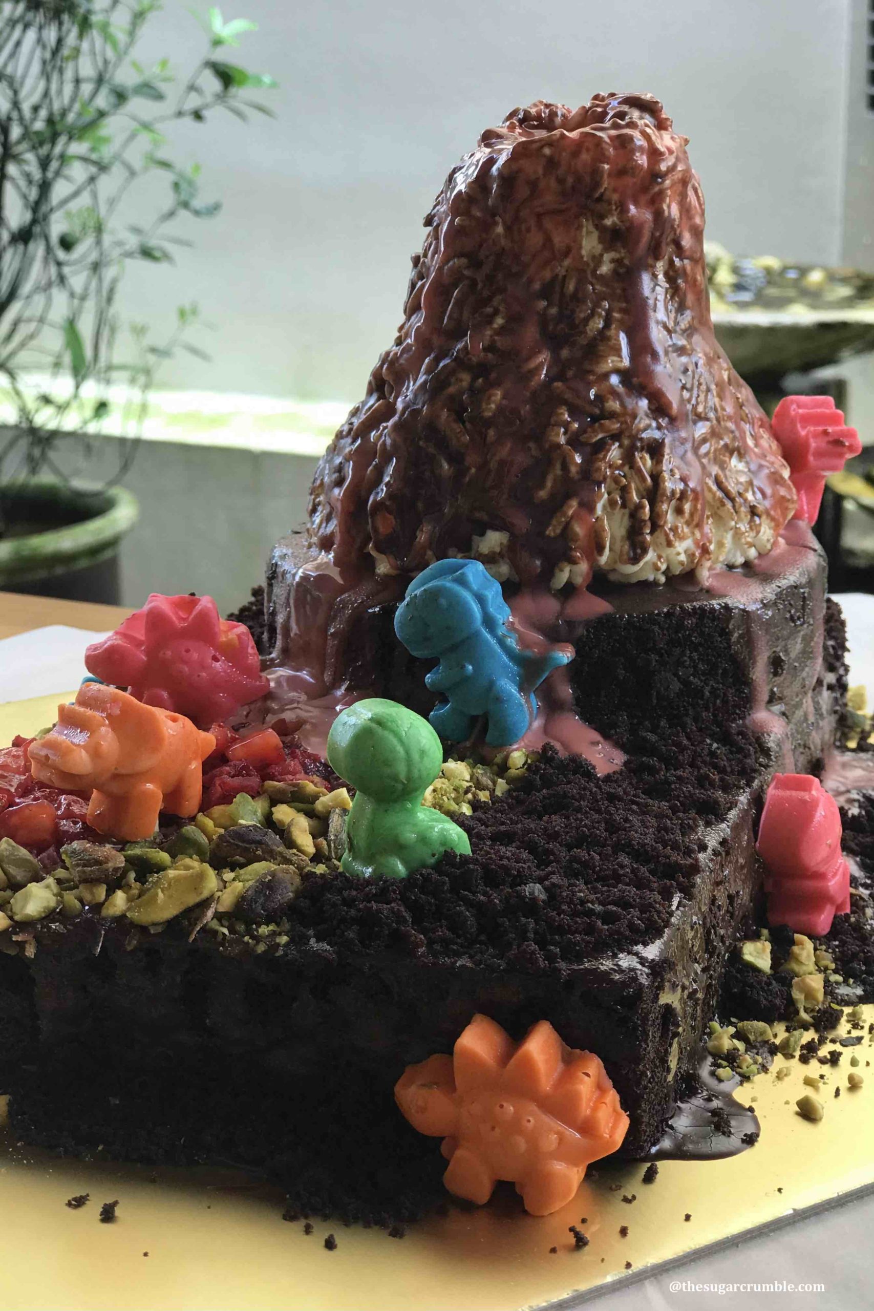 Volcano Cake - CakeCentral.com