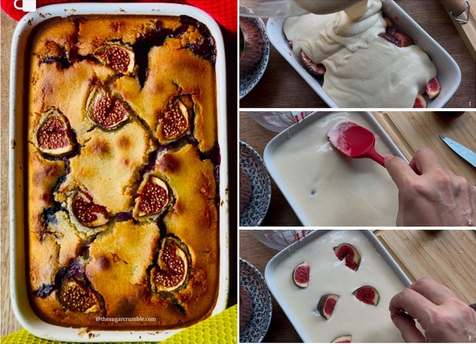 Easy Fig & Berry Cobbler